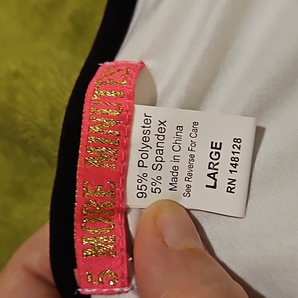 3 Holiday Juniors Top Red Sequin What The Elf? A Little Nice A Lot Of Naughty L - Picture 5 of 12